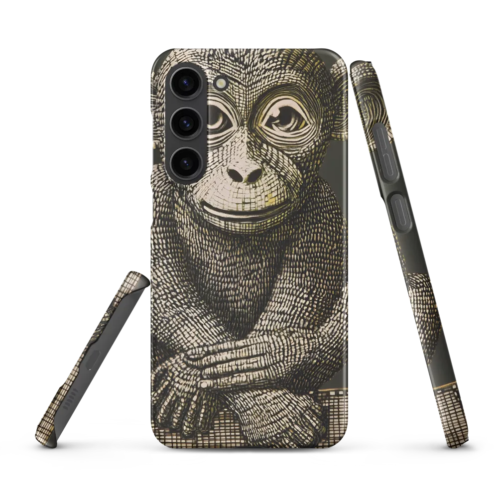 Intricate Primate Portrait