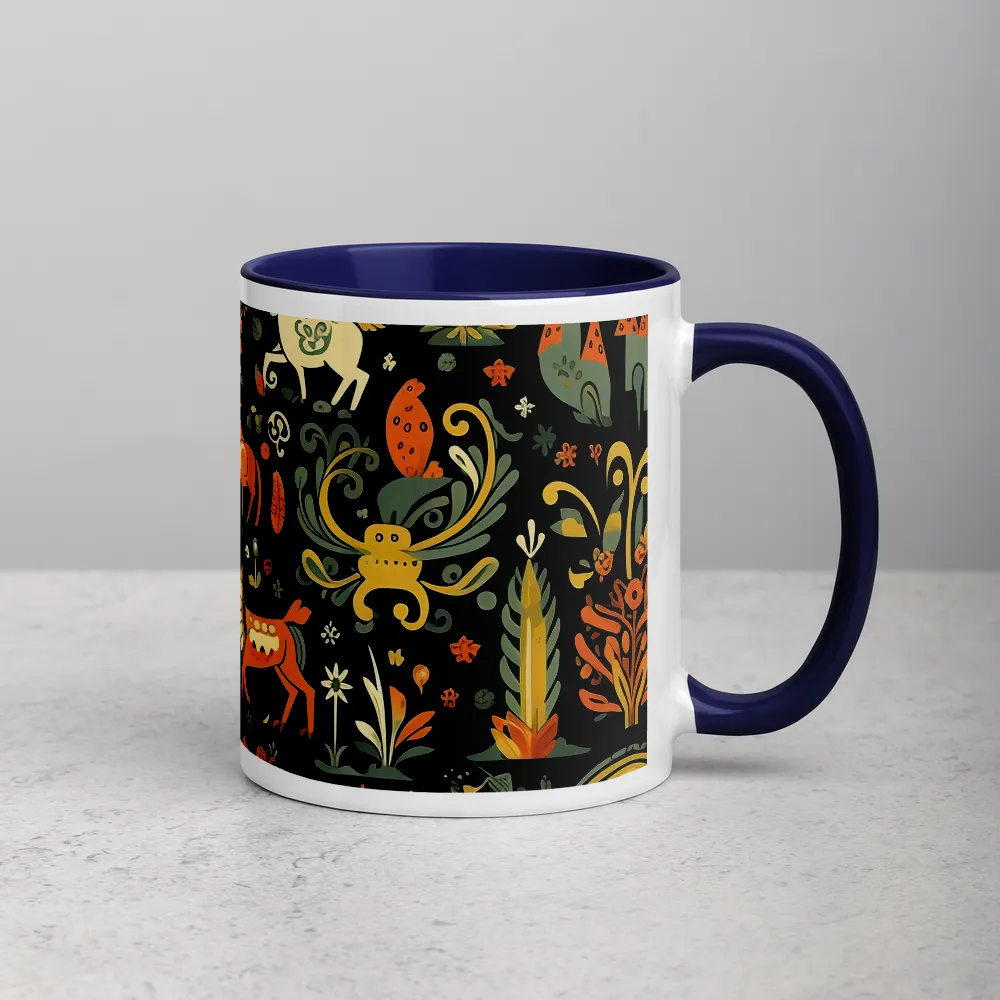 Whimsical Forest: A Folk Art Journey