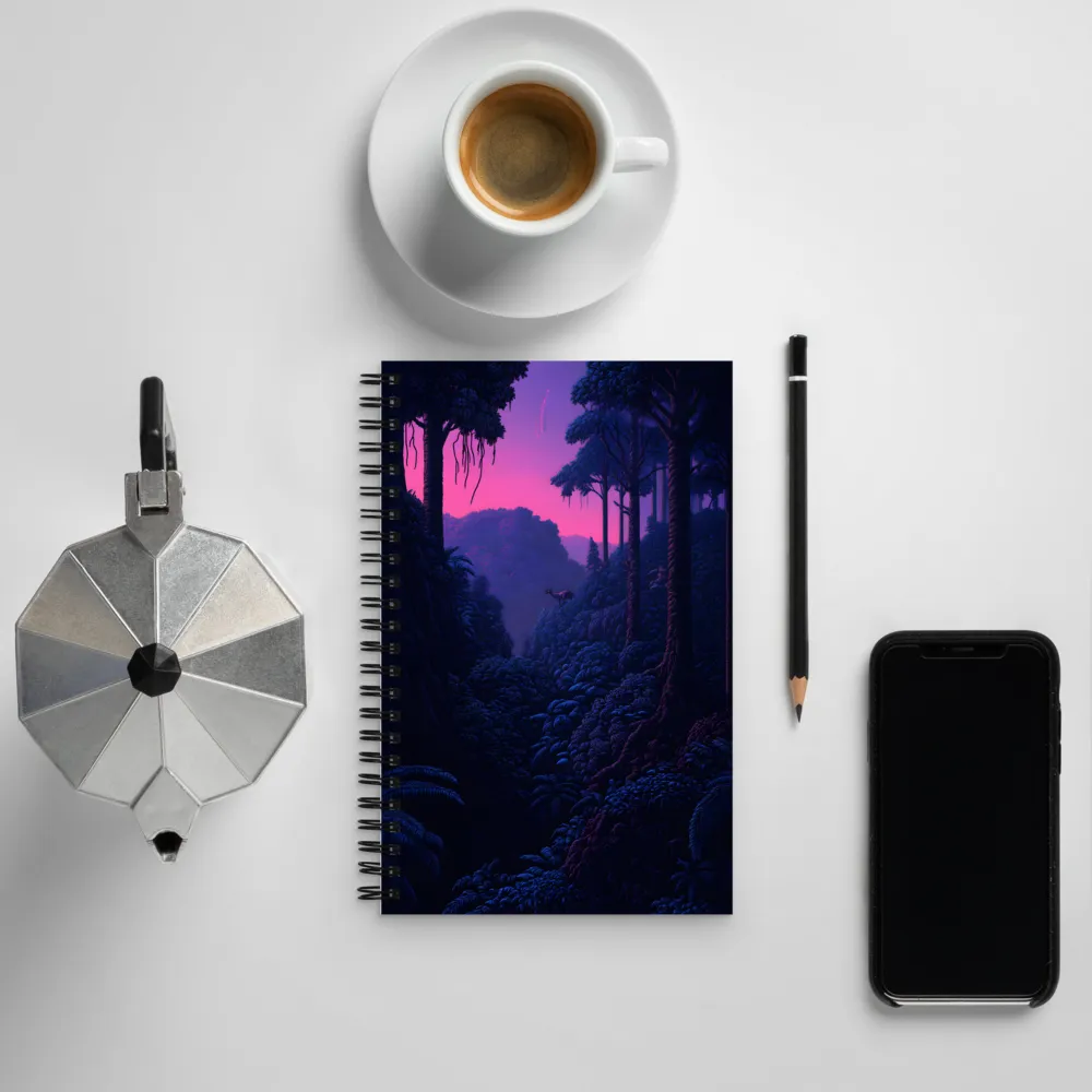 Mystical Forest Reverie | Spiral Notebook