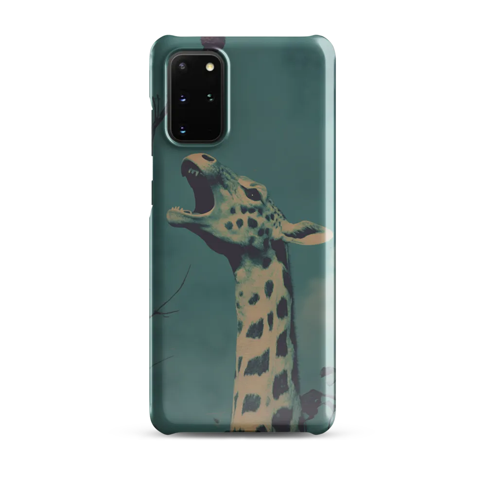 Whispers of the Tall: A Surreal Giraffe Encounter