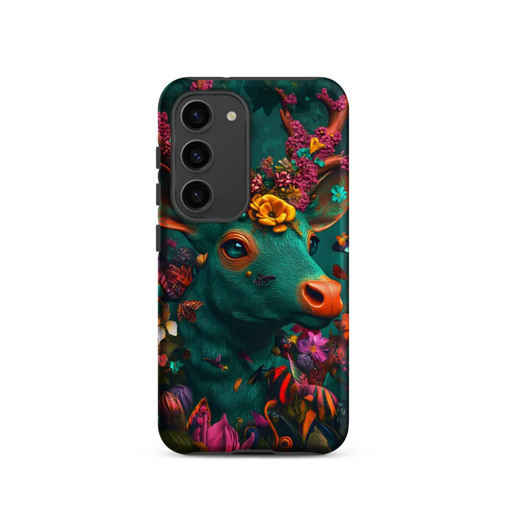 Whimsical Blossoms of the Enchanted Forest | Phone Case |  S23 | Tough Case | Matte