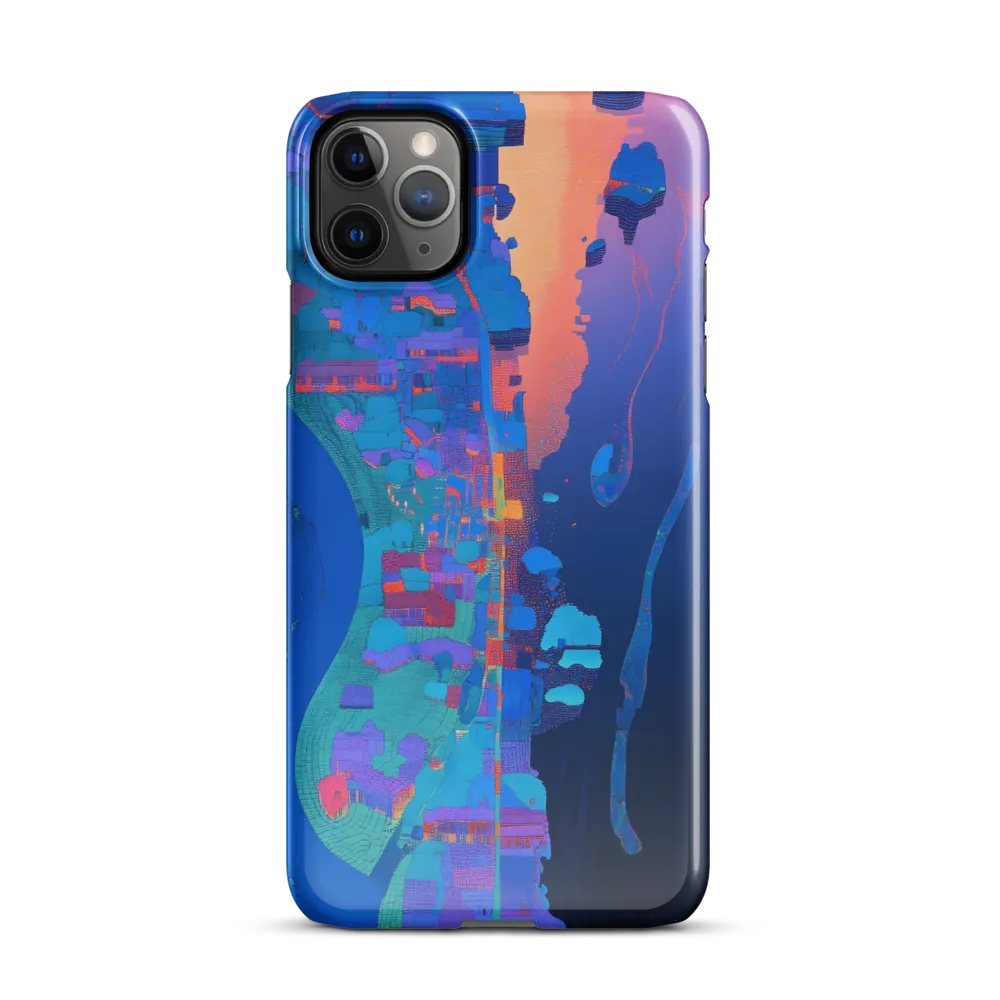 Ethereal Reflections: A Digital Dreamscape | Phone Case |  11 Pro Max | Snap Case | Glossy