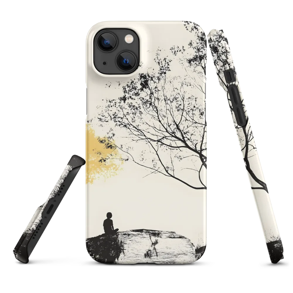 Whispers of Solitude | Phone Case |  14 Plus | Snap Case | Matte