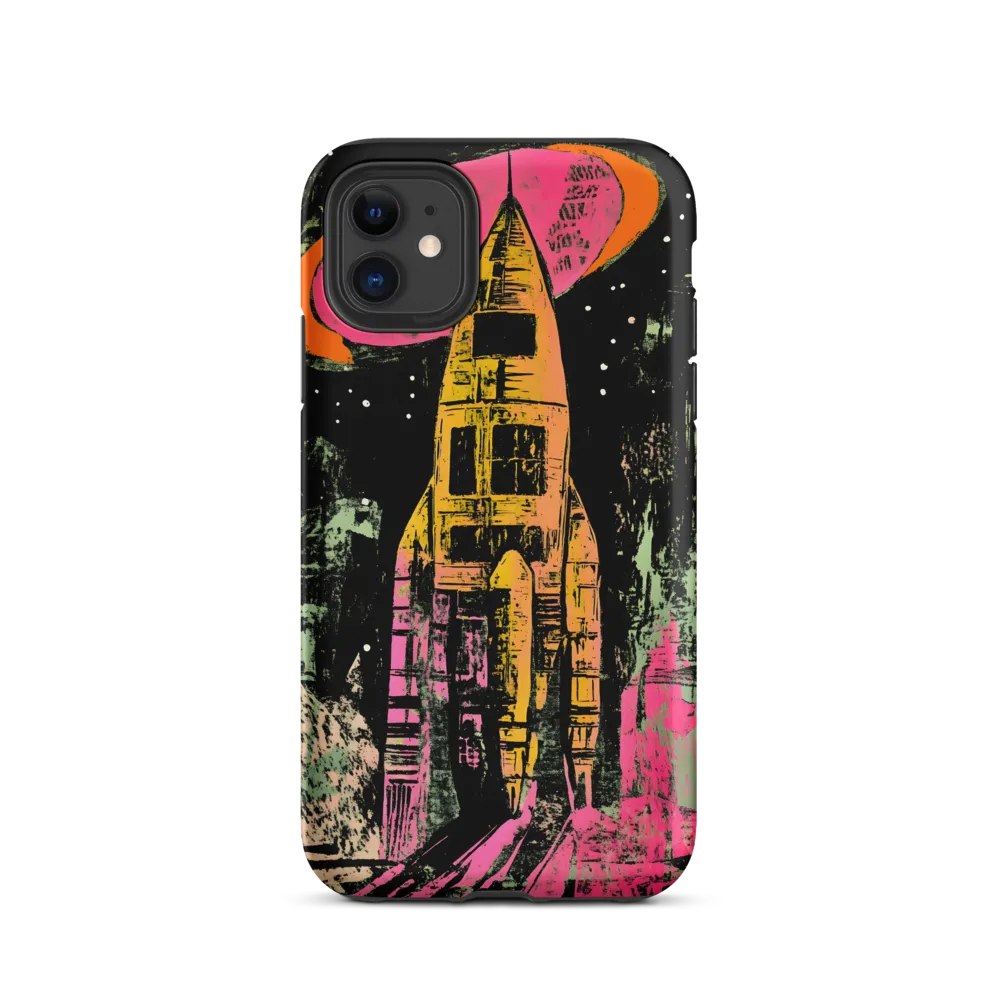 Cosmic Voyage: A Surreal Rocket Adventure