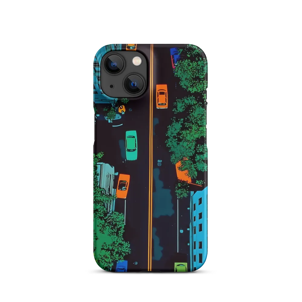 Urban Pulse: A Colorful Intersection