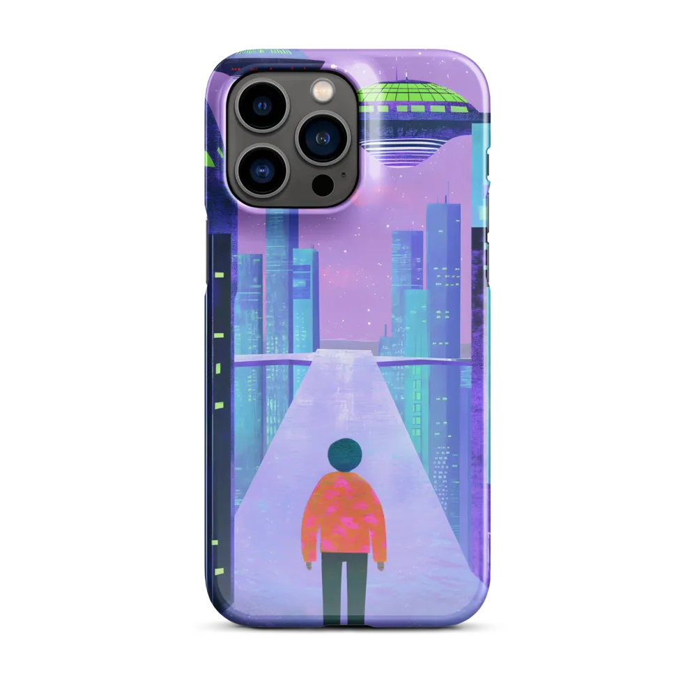 The Cosmic Urbanity | Phone Case |  14 Pro Max | Snap Case | Glossy