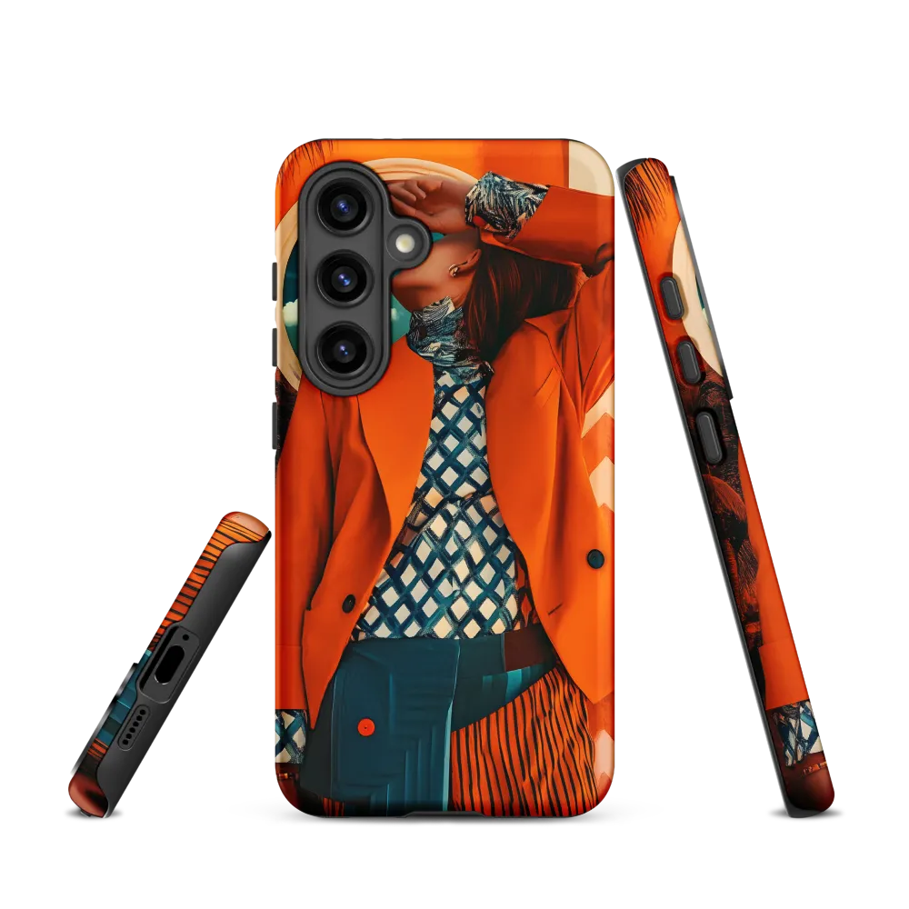 Vibrant Interplay: A Fusion of Fashion and Nature
