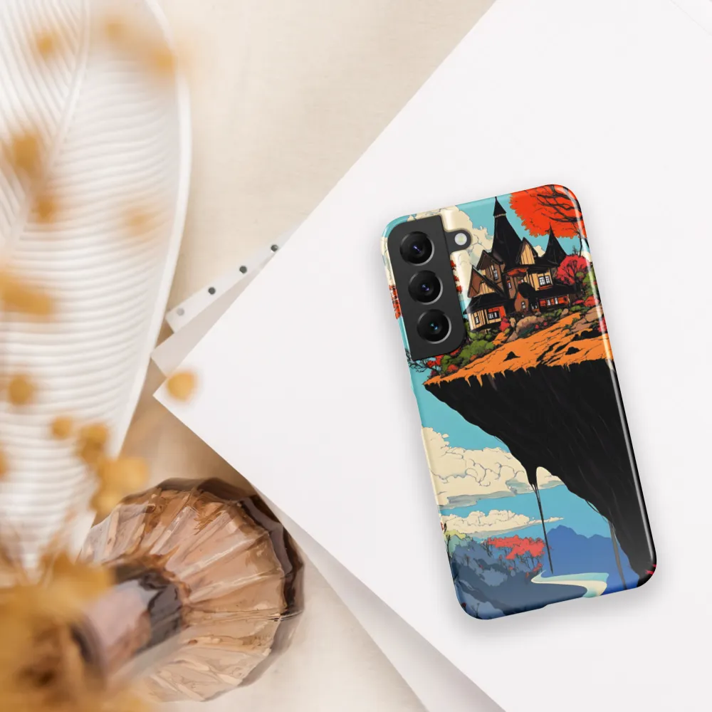 Whispers of the Cliff House | Phone Case |  S22 | Snap Case | Glossy