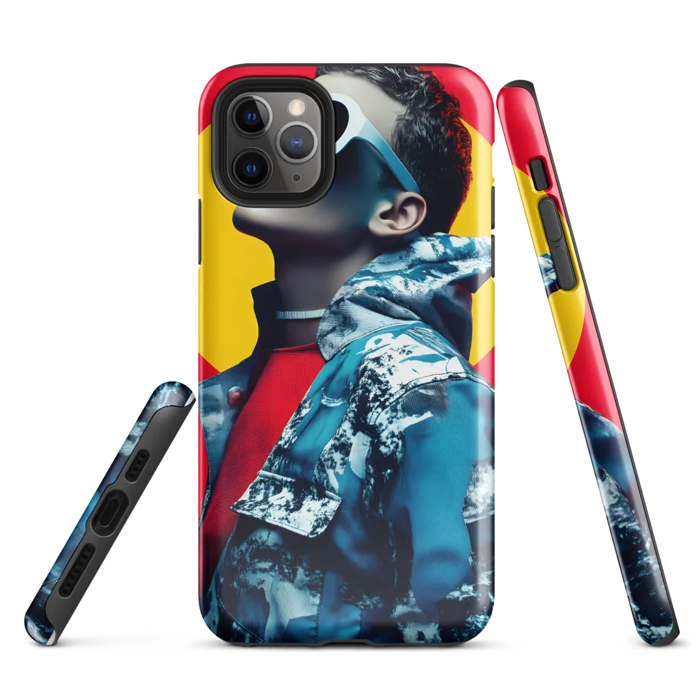 Bold Expressions: A Modern Fashion Portrait | Phone Case |  11 Pro Max | Tough Case | Glossy