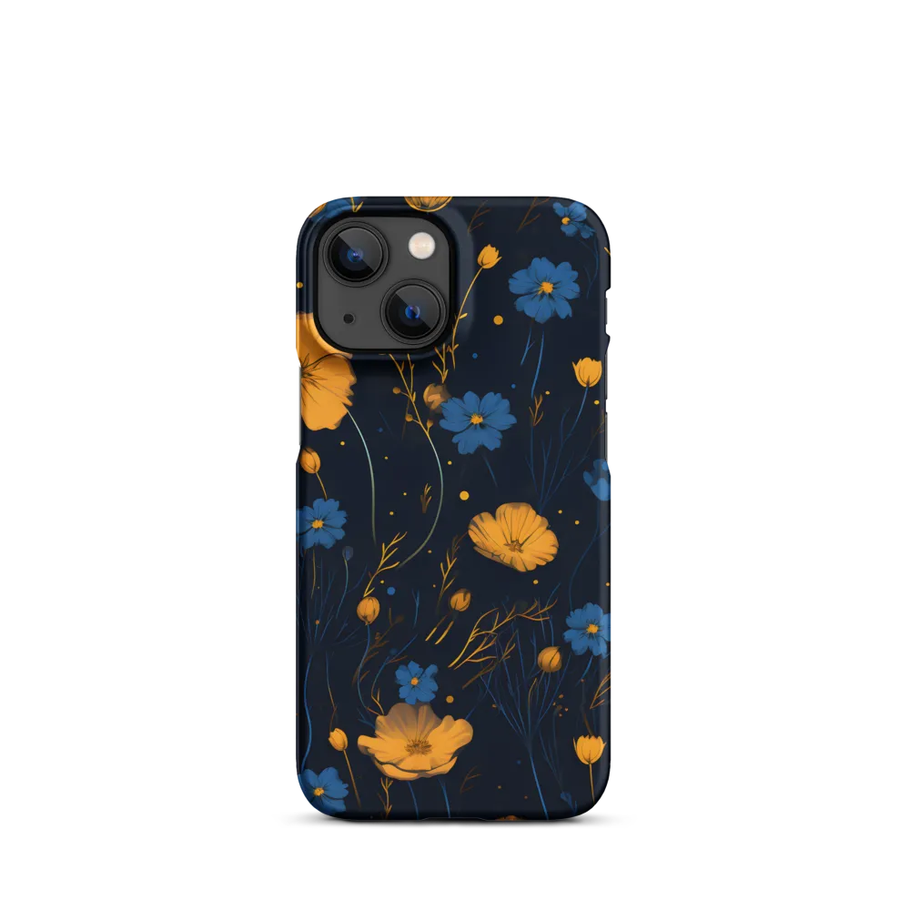 Nocturnal Blossoms | Phone Case |  13 Mini | Snap Case | Matte