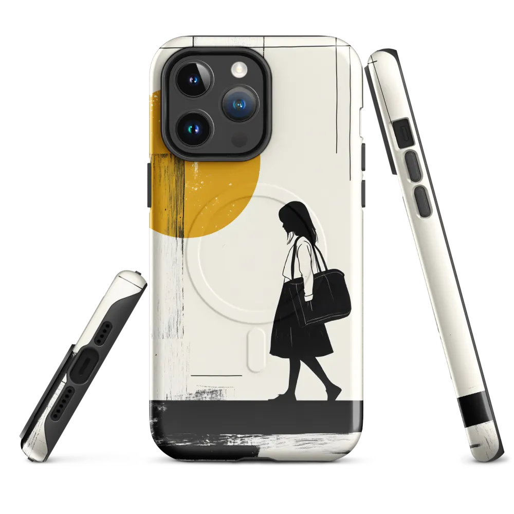 Silent Steps | Phone Case |  14 Pro Max | MagSafe® Tough Case | Glossy
