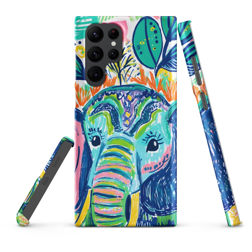 Whimsical Elephant Portrait