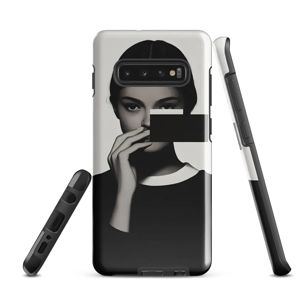 Silent Intrigue | Phone Case |  S10 Plus | Tough Case | Glossy