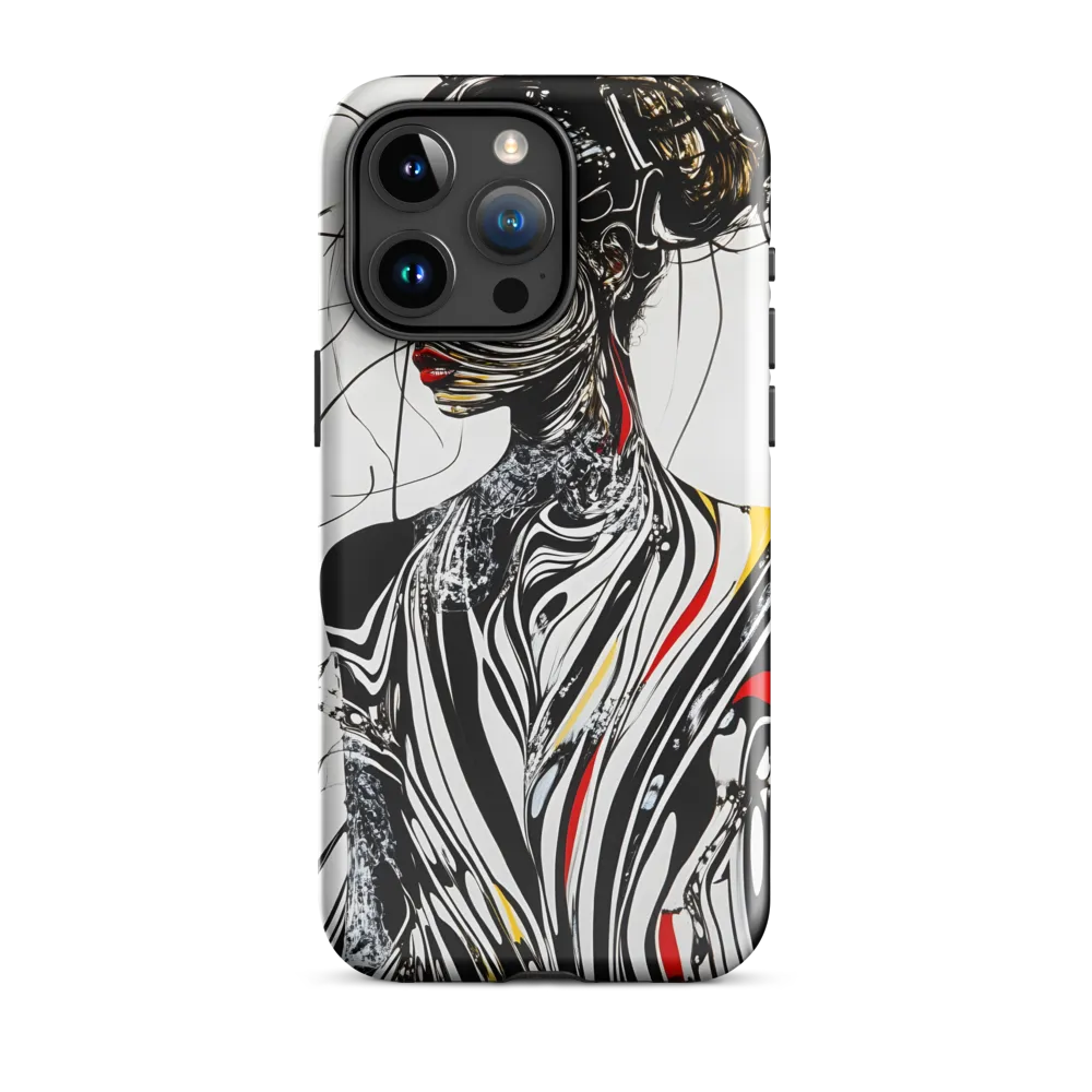 Whispers of the Abstract | Phone Case |  15 Pro Max | Tough Case | Glossy