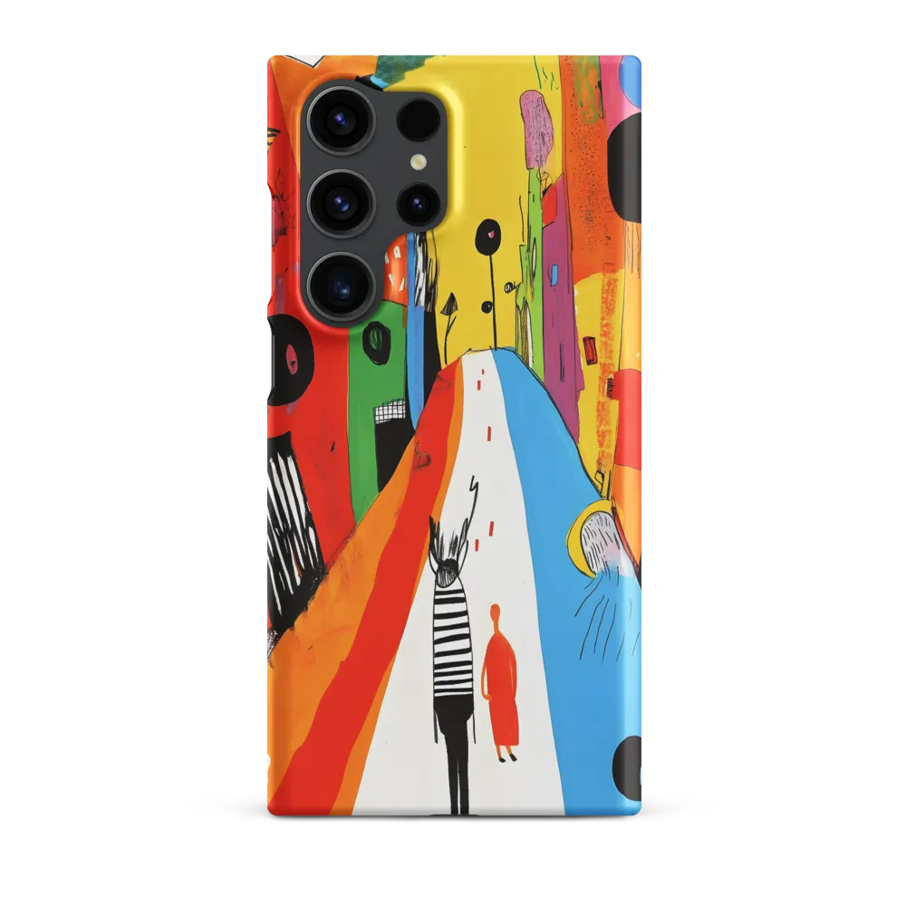 Vibrant Urban Journey | Phone Case |  S23 Ultra | Snap Case | Matte