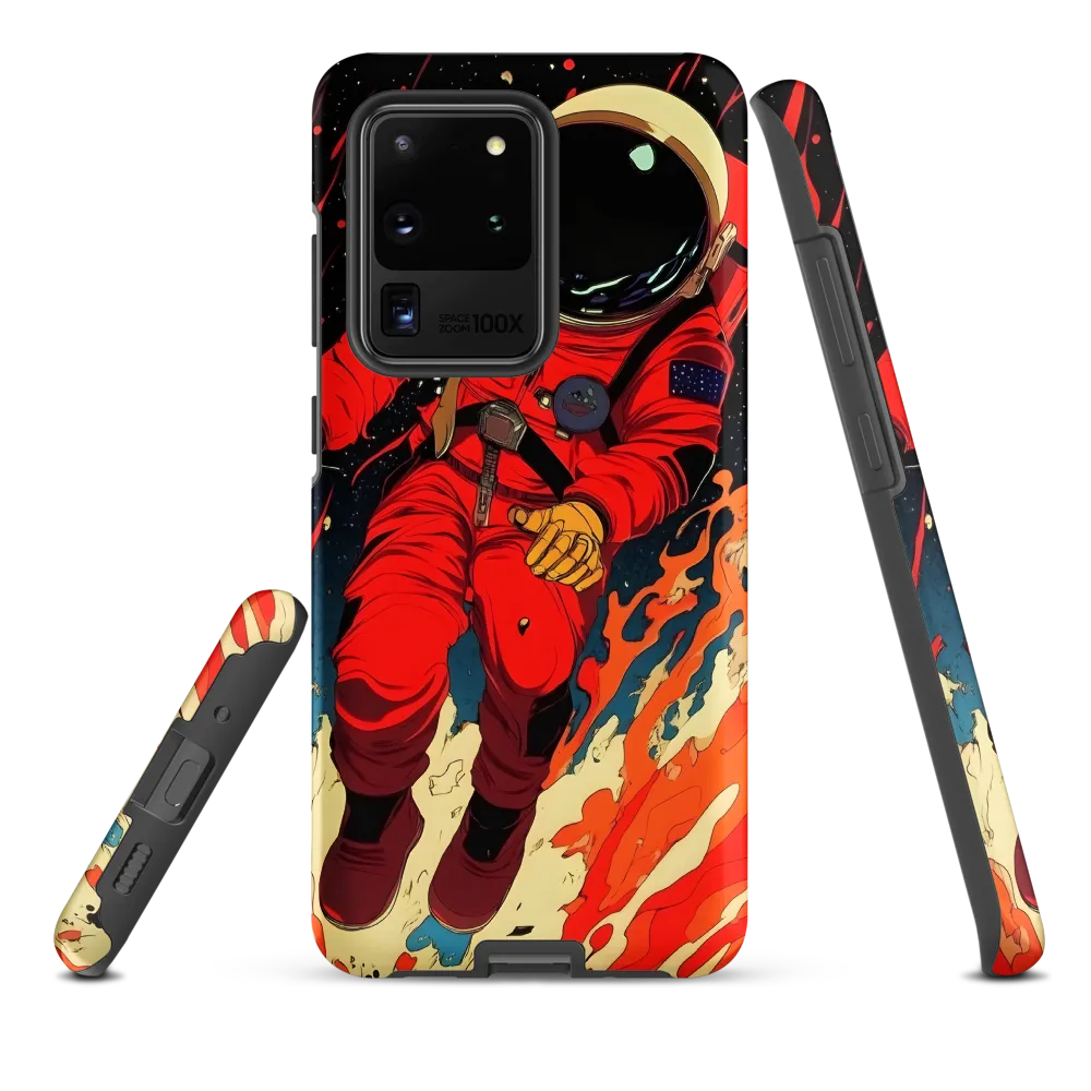 Cosmic Descent of the Astronaut