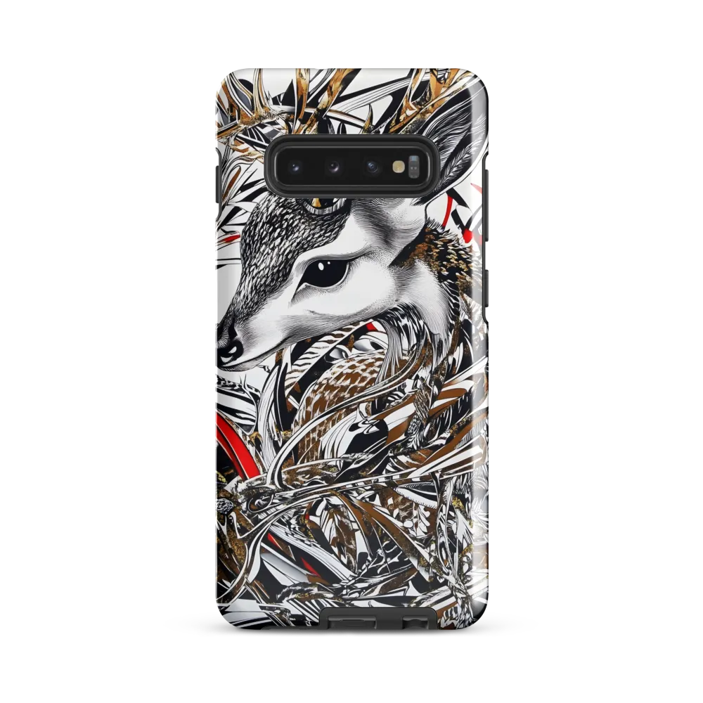 Elegant Embrace of Nature | Phone Case |  S10 Plus | Tough Case | Glossy