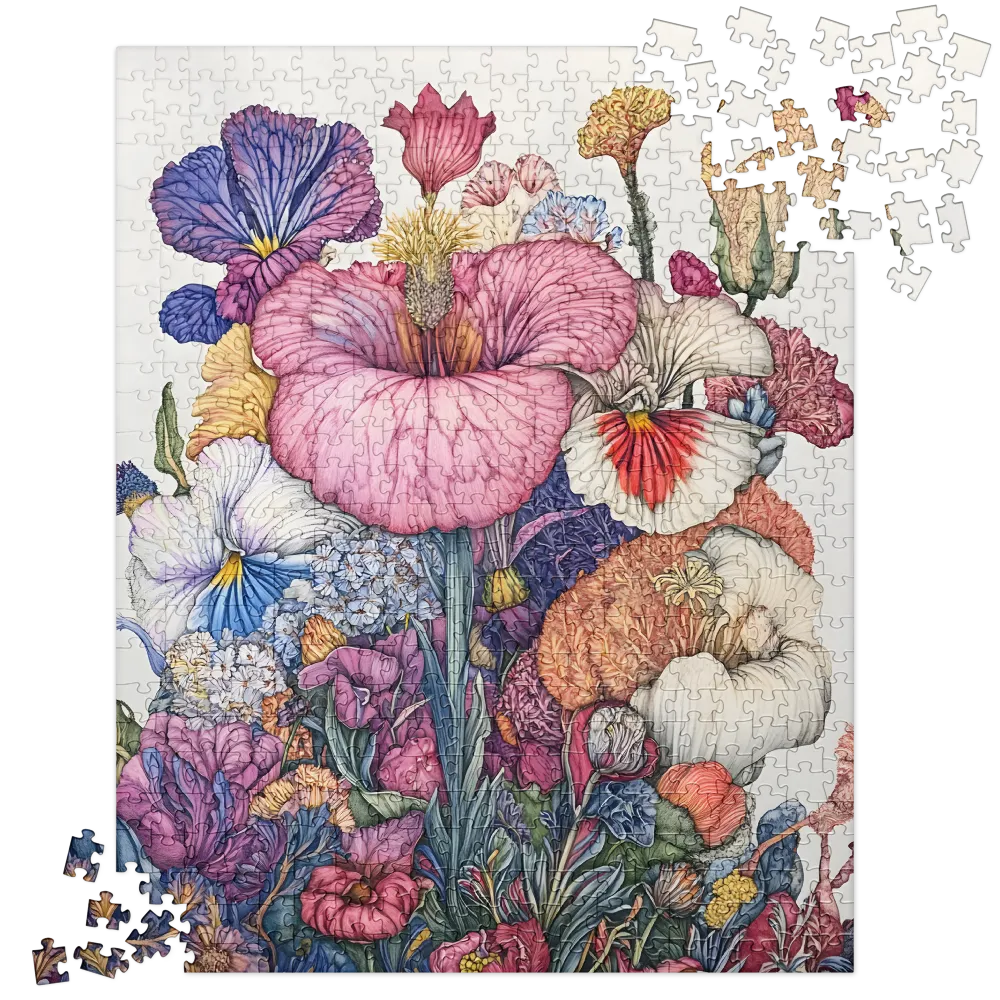 Blooming Opulence | Jigsaw Puzzle | 520 pieces