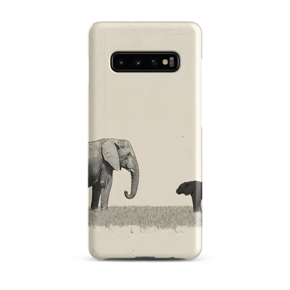 Contrasting Companions | Phone Case |  S10 Plus | Snap Case | Matte