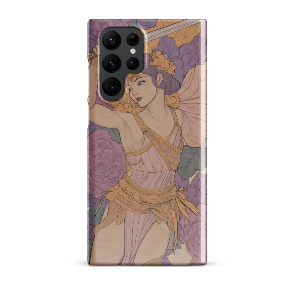 Goddess of Blossoms | Phone Case |  S22 Ultra | Snap Case | Glossy
