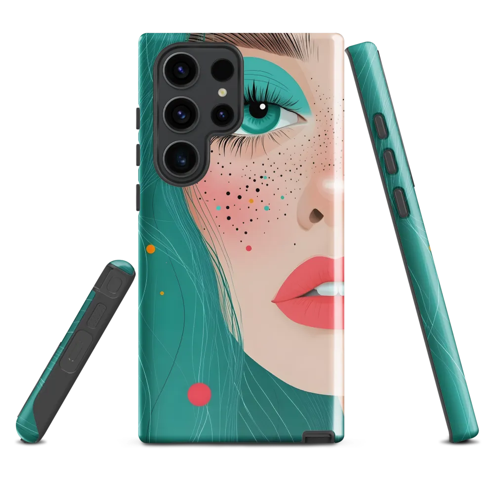 A Playful Portrait: Turquoise Temptation