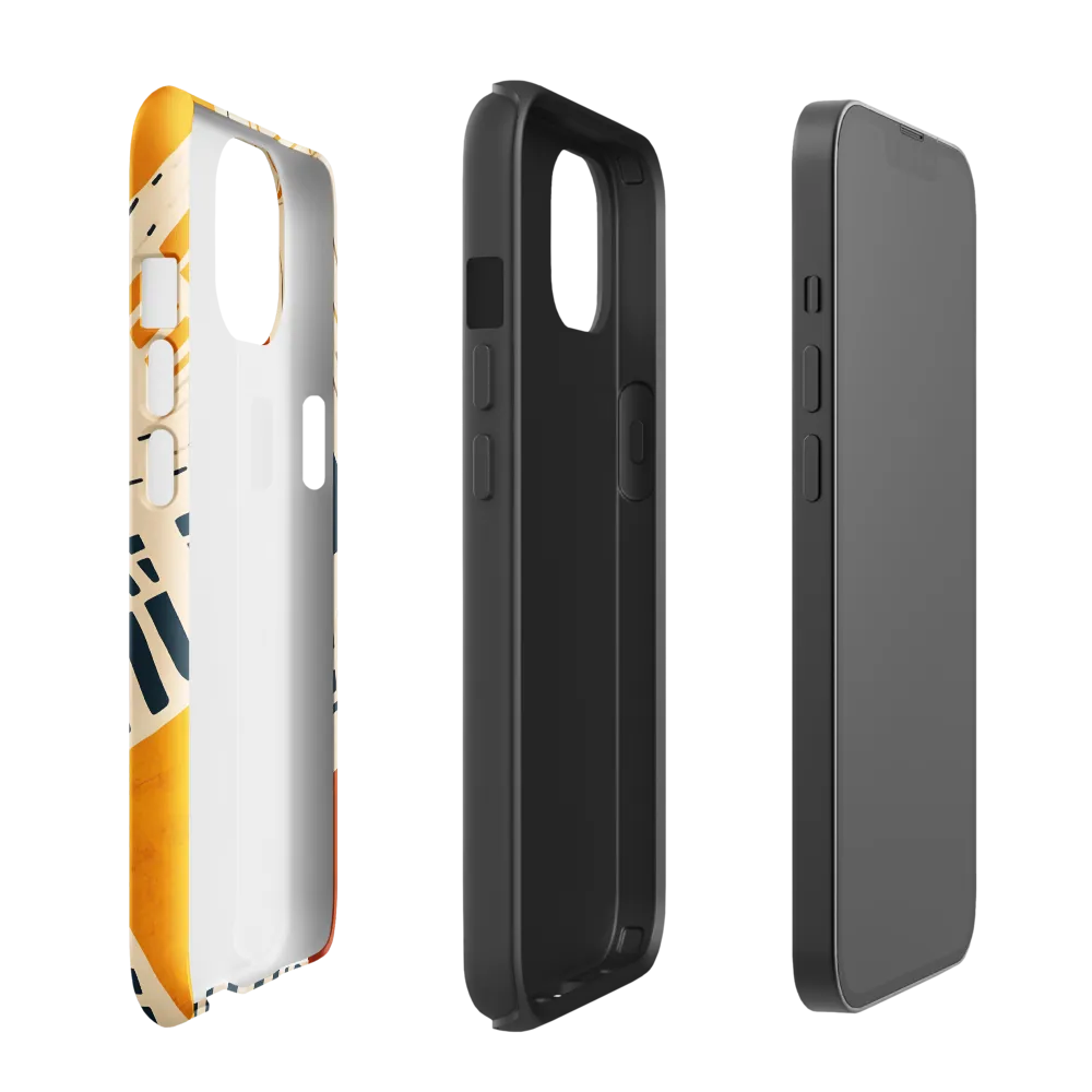 Urban Patterns in Harmony | Phone Case |  13 | Tough Case | Glossy