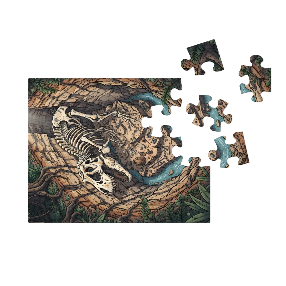 Tyrant's Rest 
 Jigsaw Puzzle in Tin Box