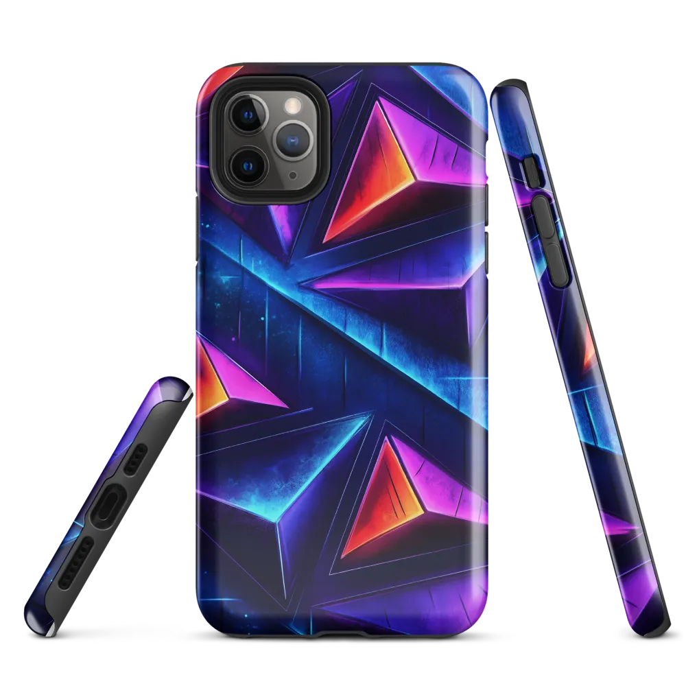 Geometric Luminescence | Phone Case |  11 Pro Max | Tough Case | Glossy