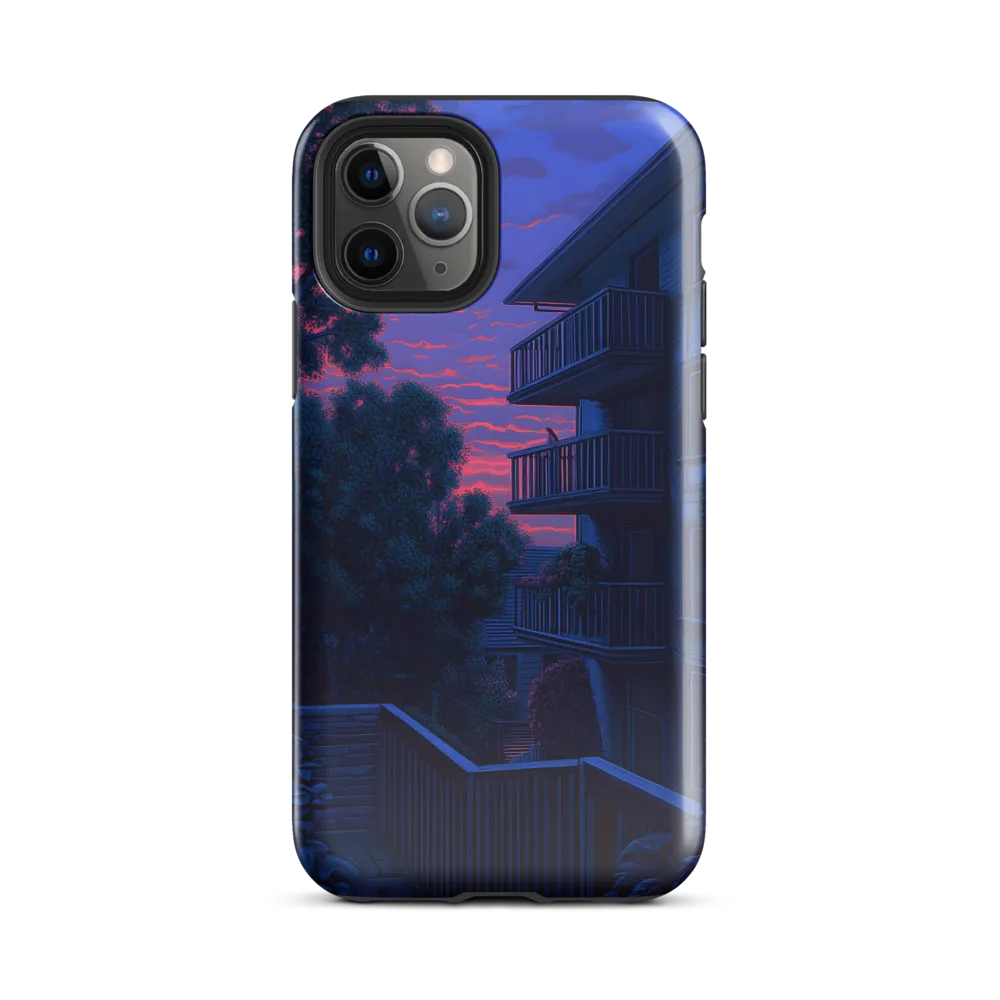 Urban Serenity at Dusk