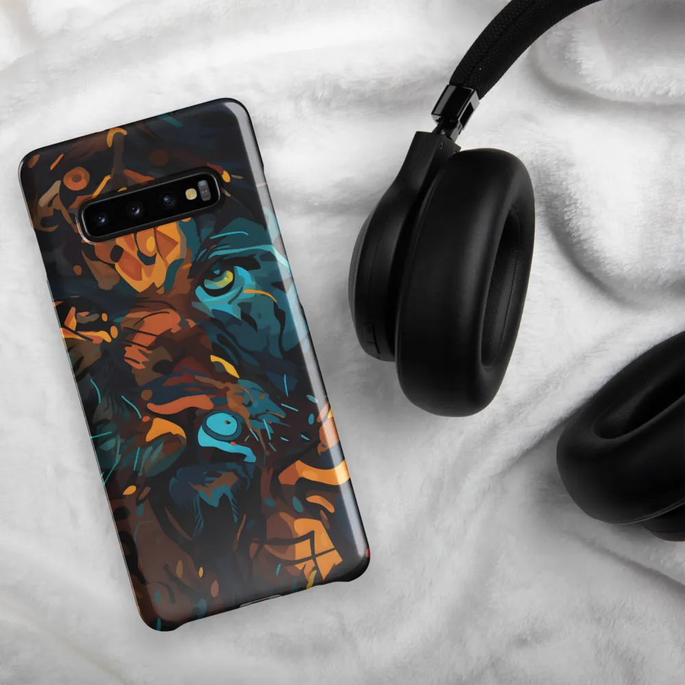 Tropical Enigma: A Wildlife Quartet | Phone Case |  S10 Plus | Snap Case | Glossy