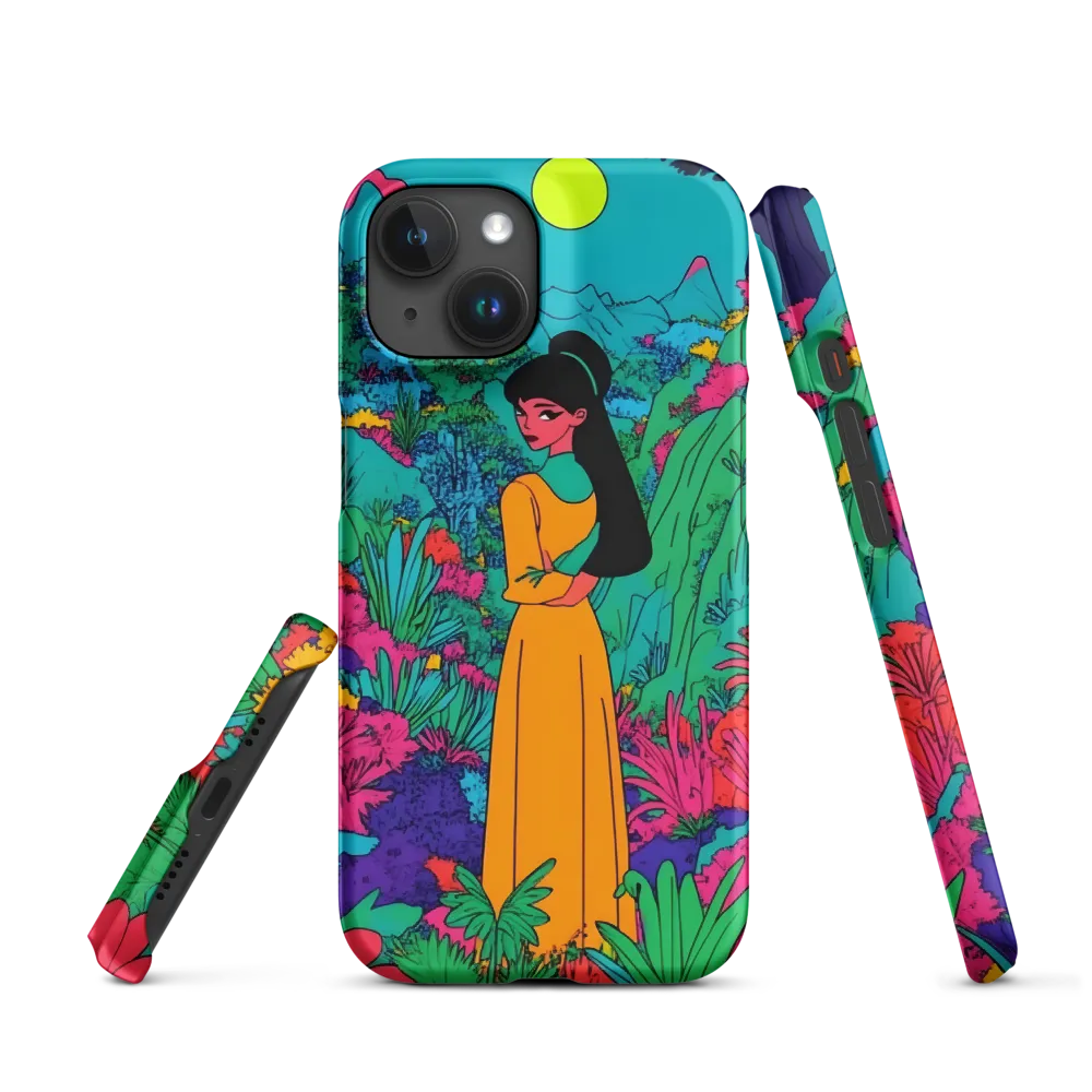 Ethereal Serenity in a Psychedelic Landscape
