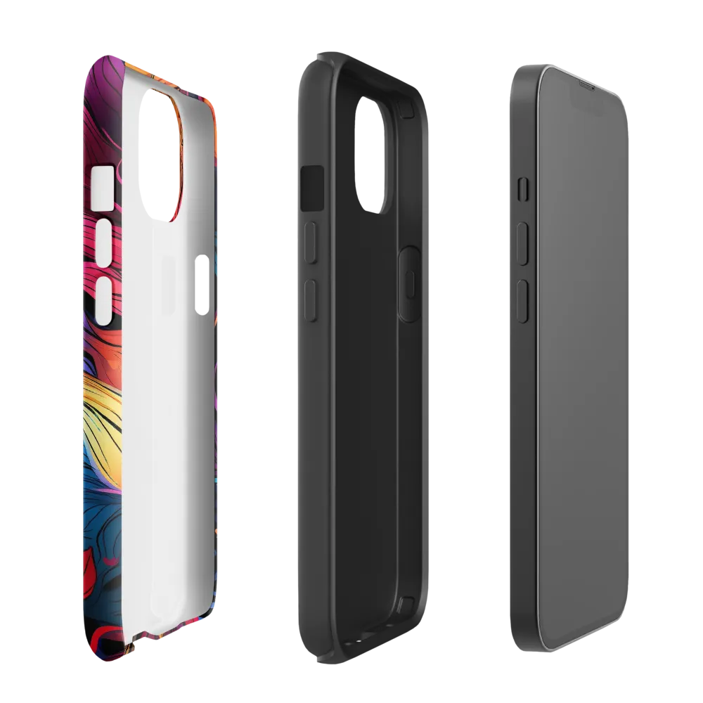 Floral Symphony | Phone Case |  13 | Tough Case | Matte