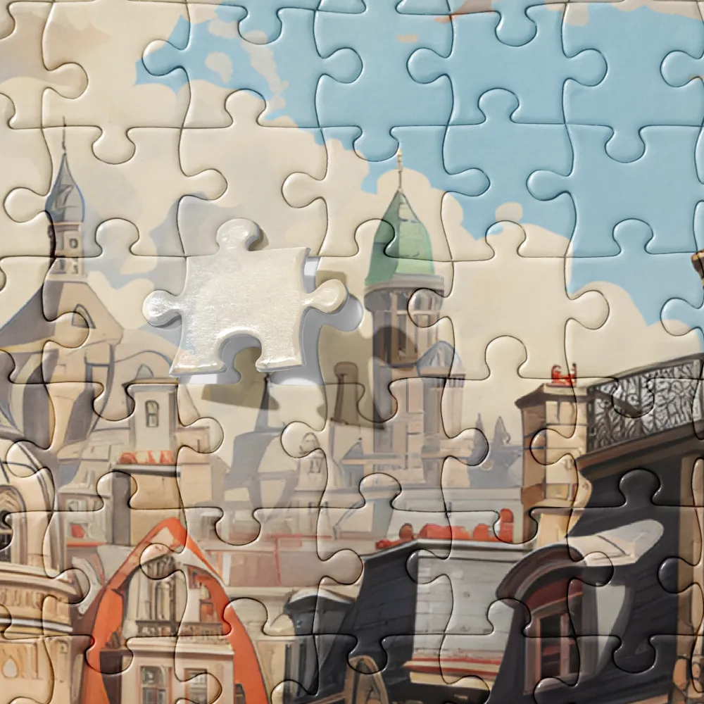 Whispers of a Timeless City | Jigsaw Puzzle | 252 pieces