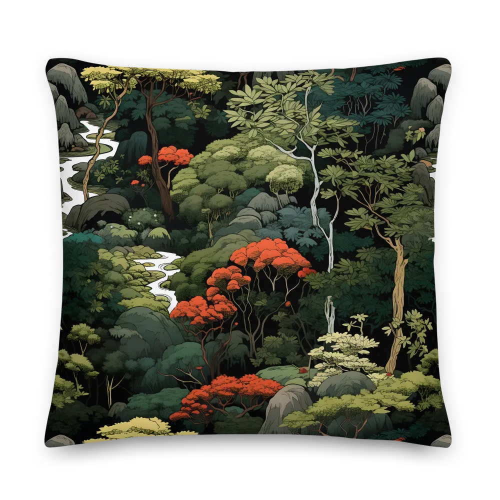 Whispers of the Forest | Pillow | 22″×22″