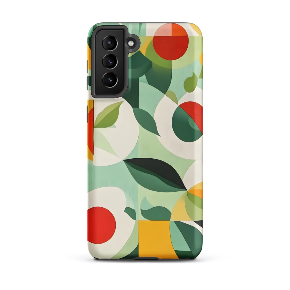 Harmony in Shapes: A Playful Abstract Design