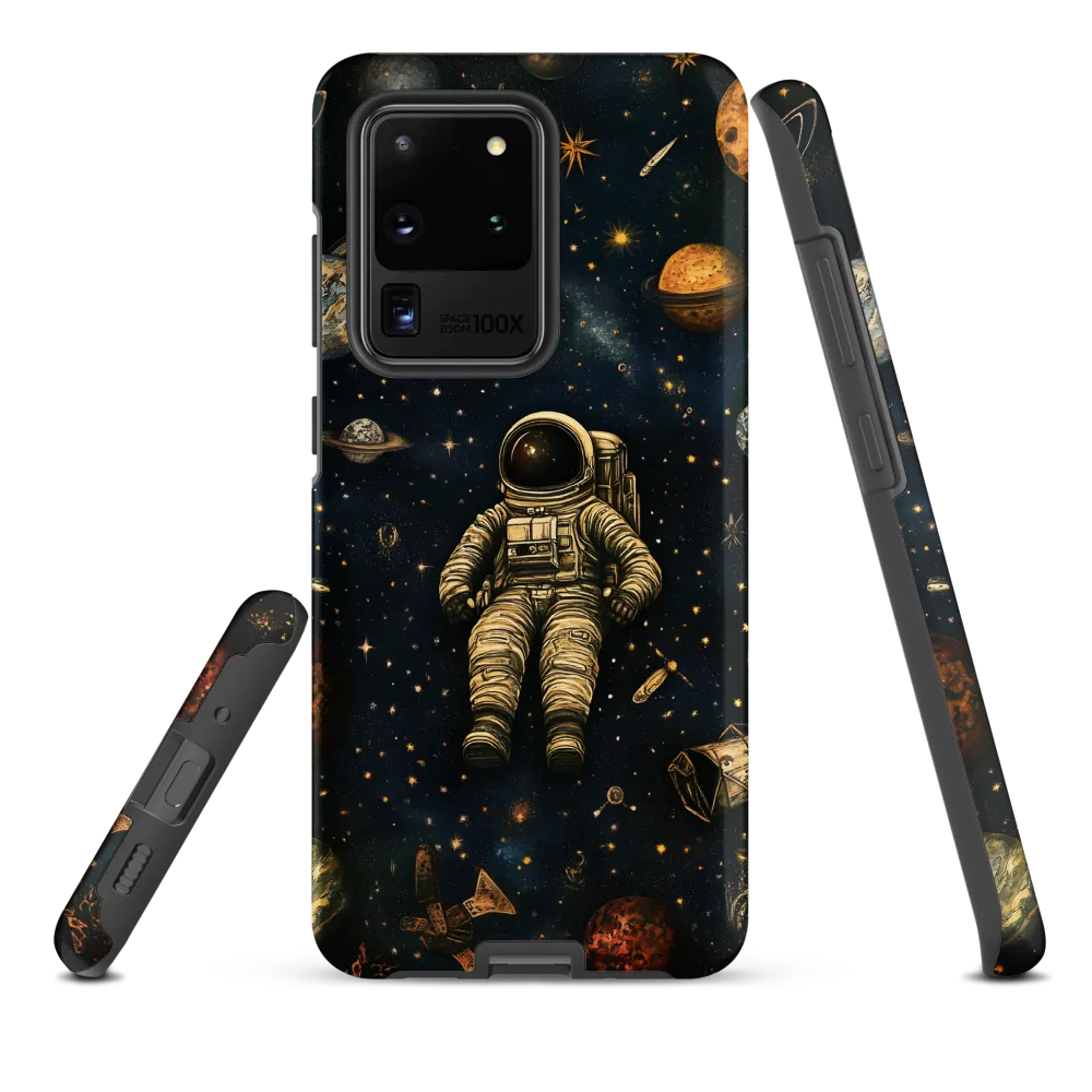 Cosmic Voyage: An Astronaut's Solitude