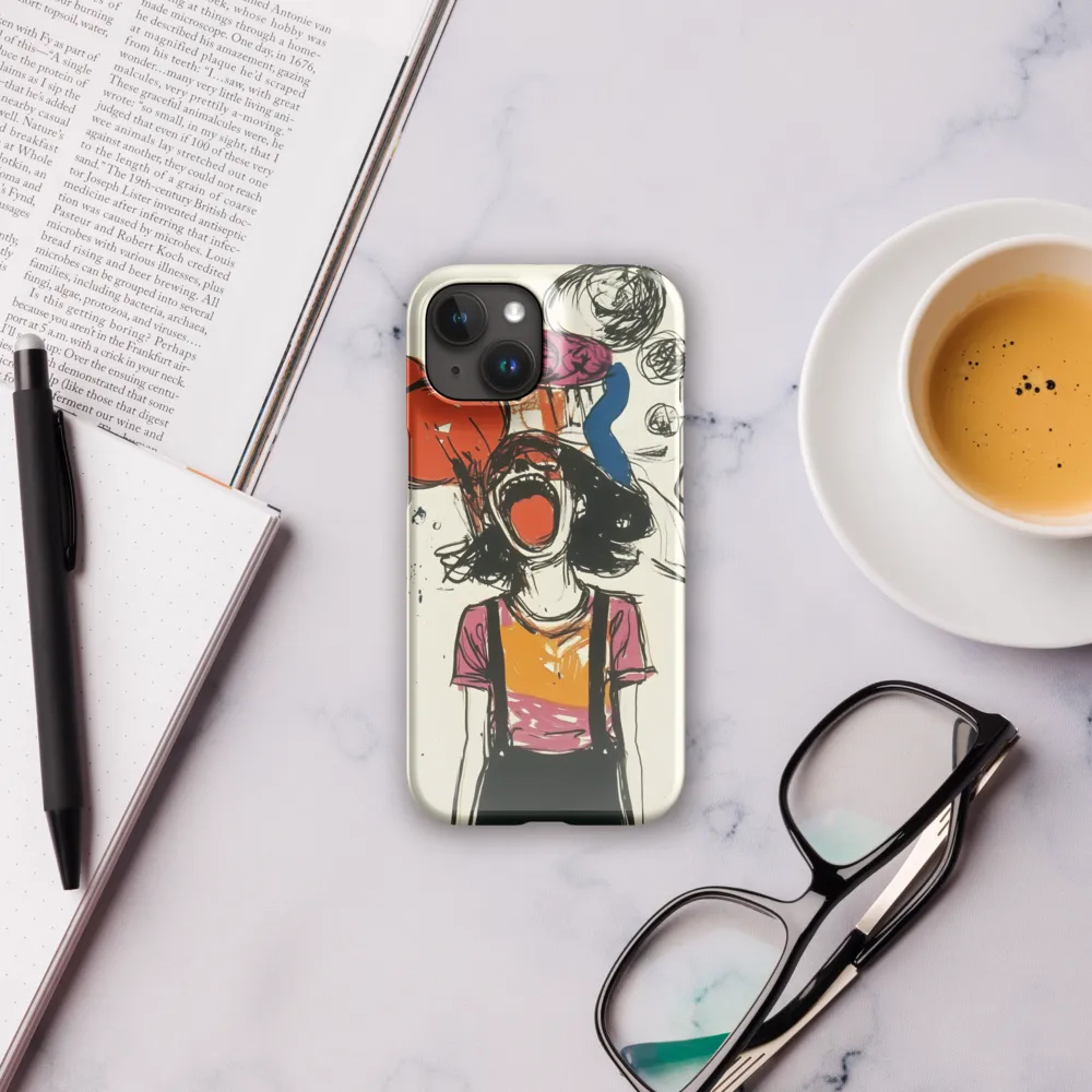 Echoes of Anguish | Phone Case |  15 | Snap Case | Glossy
