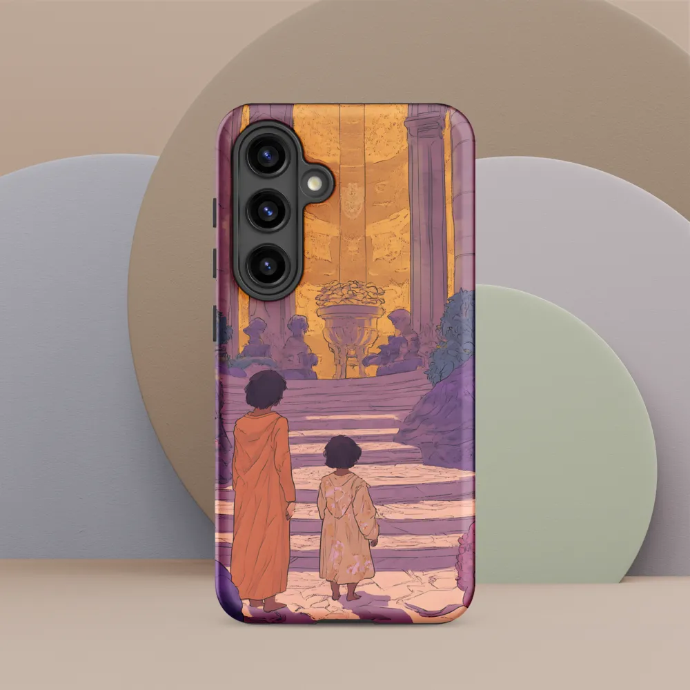 Journey into the Light | Phone Case |  S24 | Tough Case | Matte