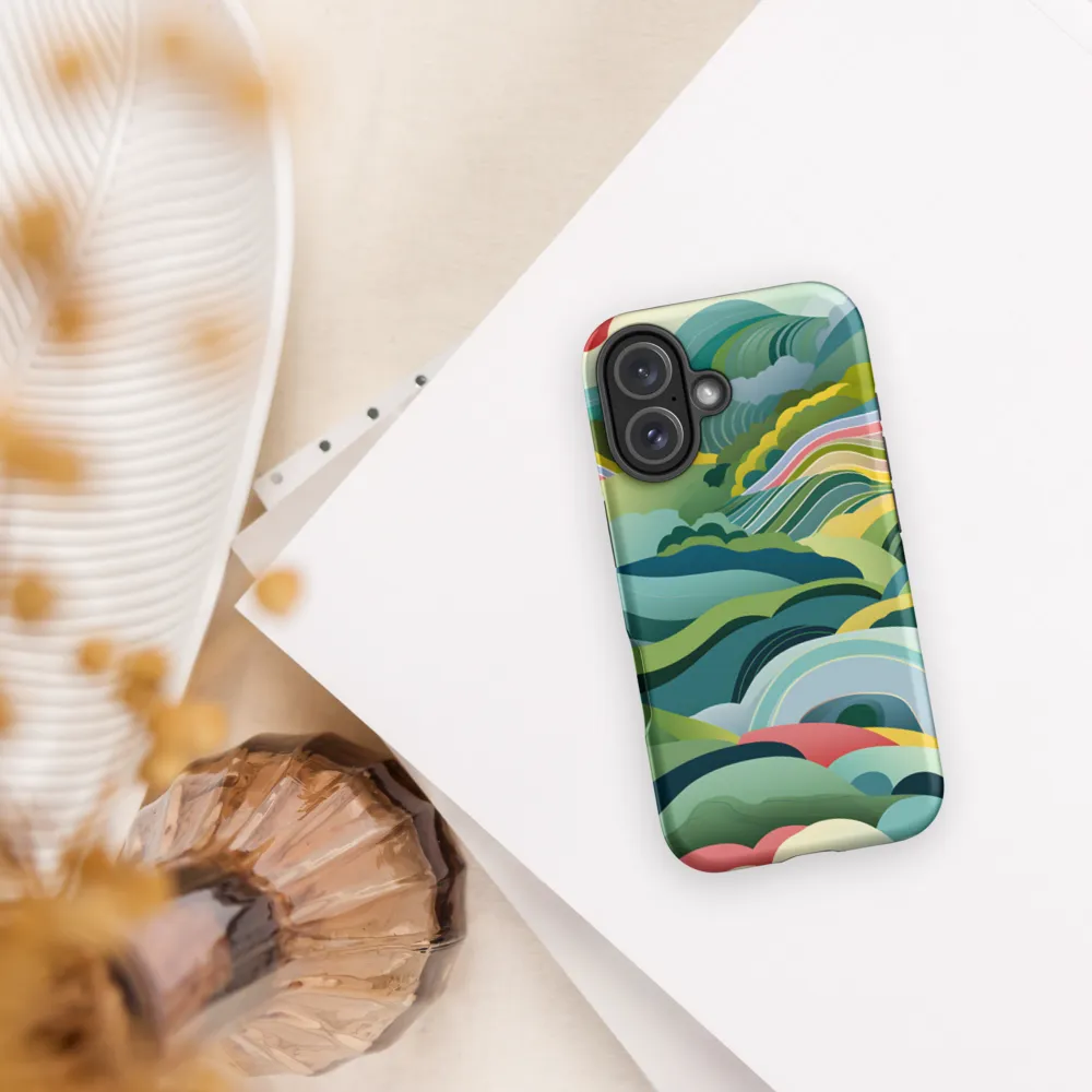 Waves of Serenity | Phone Case |  16 | Tough Case | Matte