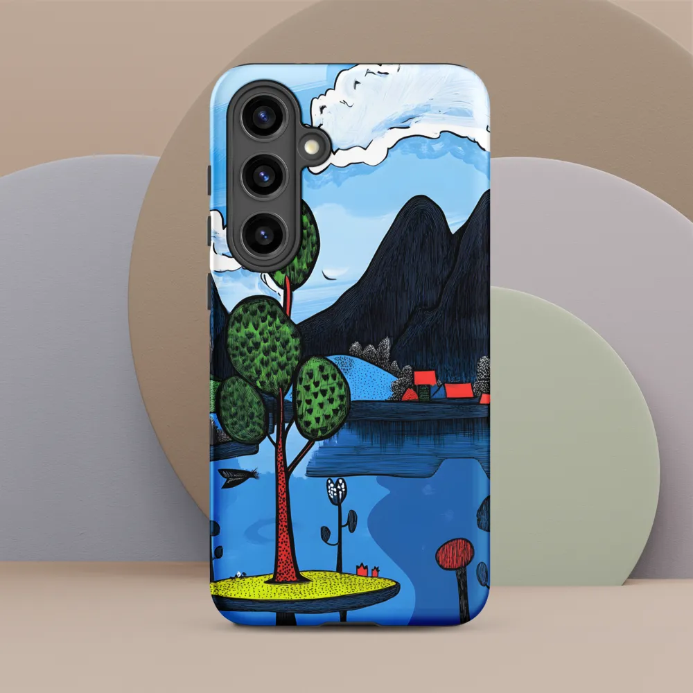 Whimsical Landscapes: A Play of Colors
