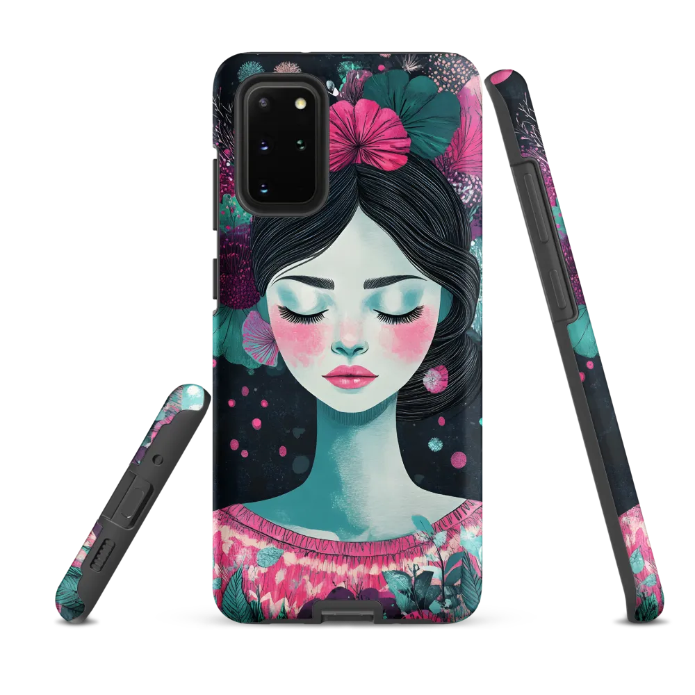 Embrace of Floral Serenity