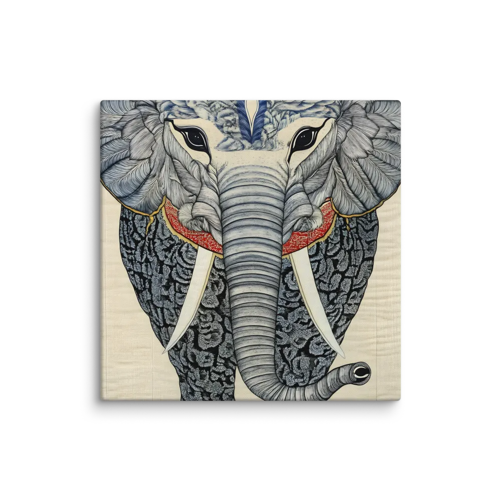 Majesty of the Elephant | Canvas | 32″×32″