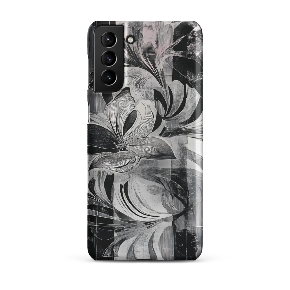 Floral Fusion in Monochrome
