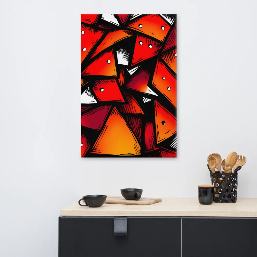 Dynamic Geometry of Red and Orange