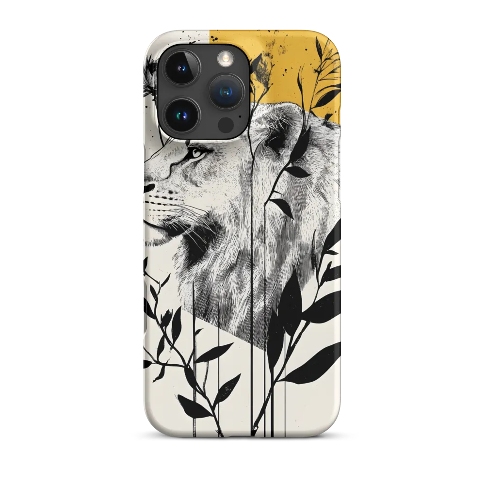 Regal Serenity: The Lion and Flora