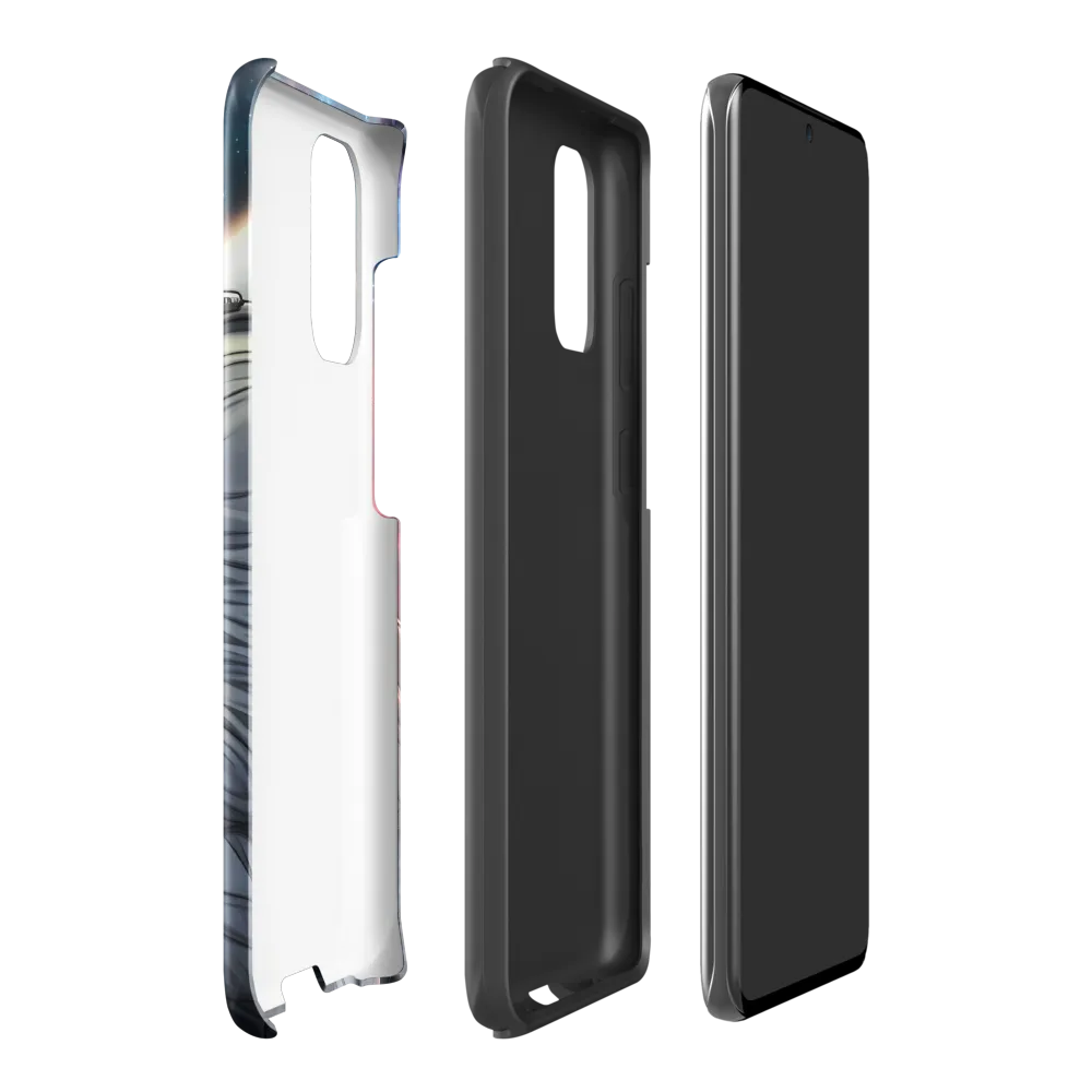 Contemplation in the Cosmos | Phone Case |  S20 Plus | Tough Case | Glossy