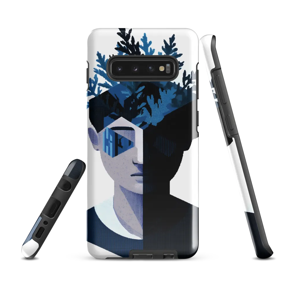 Nature's Reflection in a Surreal Portrait | Phone Case |  S10 Plus | Tough Case | Glossy