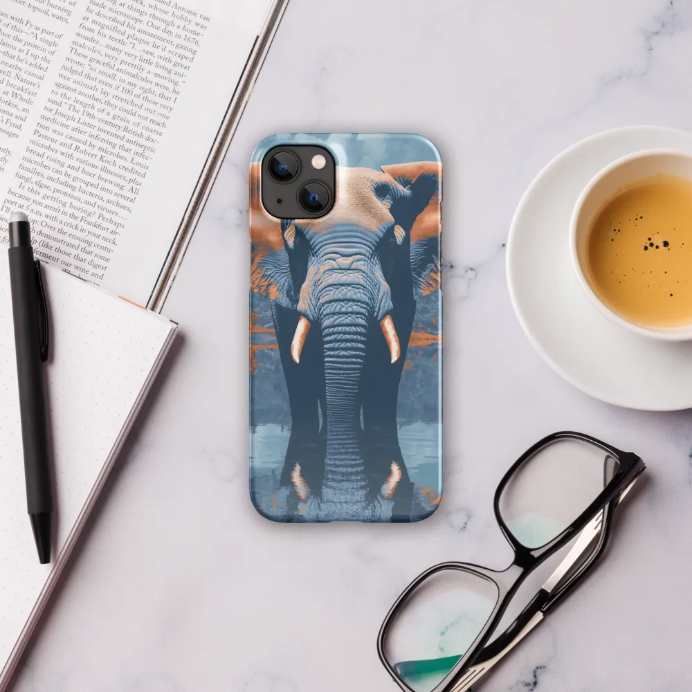 Majestic Reflection: The Elephant's Serenade