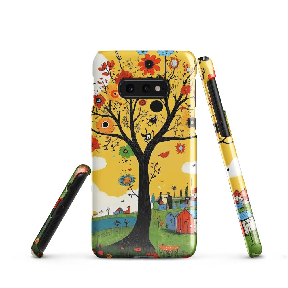 Whimsical Blooms of Life | Phone Case |  S10e | Snap Case | Glossy
