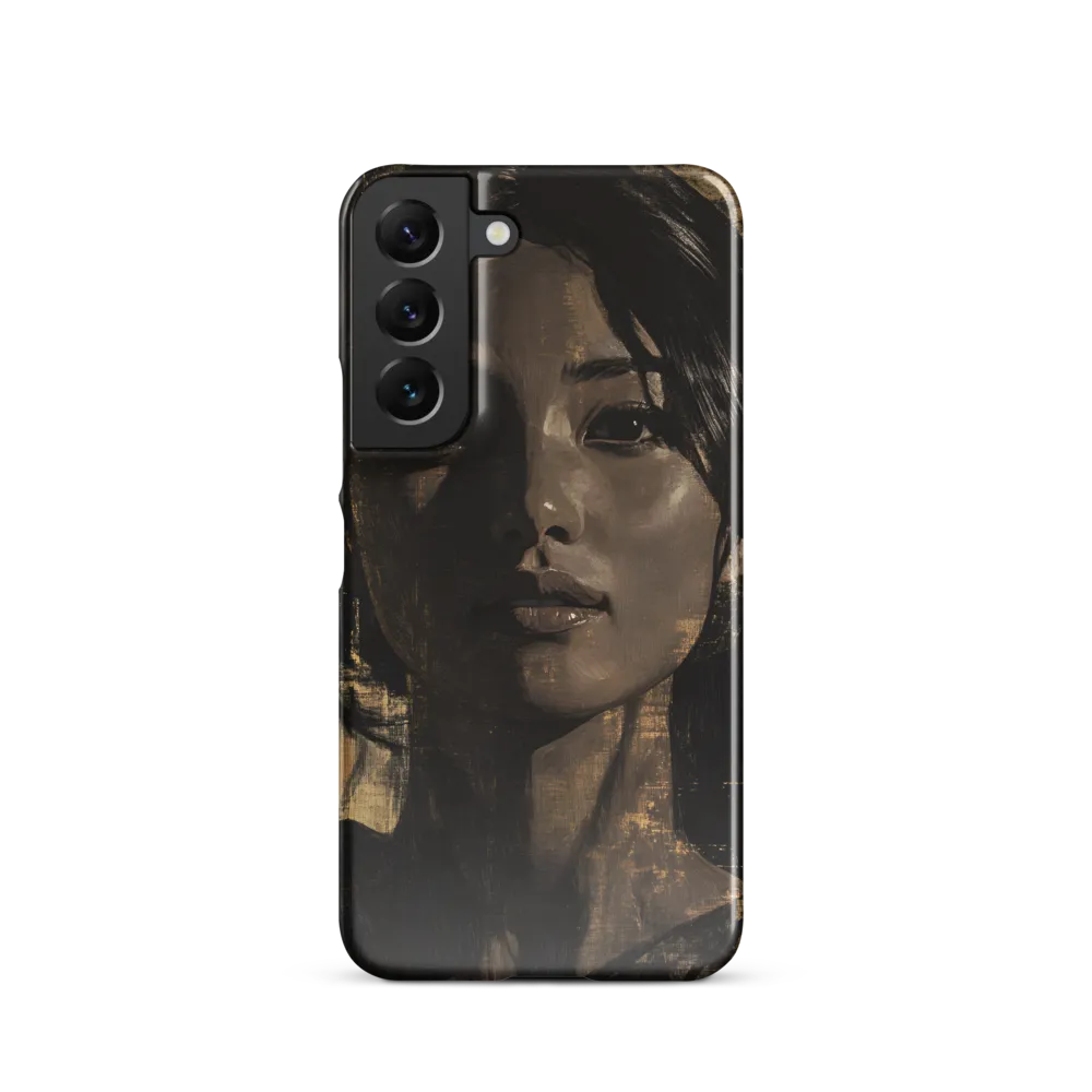 Golden Gaze: A Contemporary Portrait